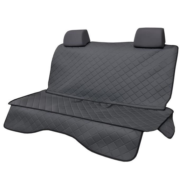 Protège-siège Voiture Enfant - 2 Pièces 60x45 Cm, Tissu Oxford Imperméable - Évite Traces De Pas Sur Dossier
