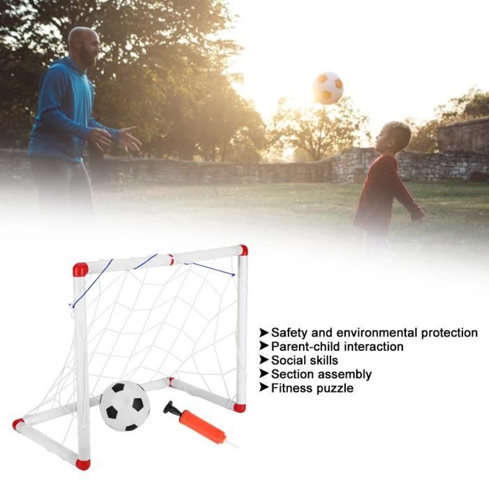 KEENSO But de Foot Enfant avec Filet - Accessoire de Football pour Enfants  et Kindergarten