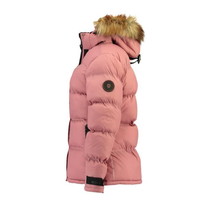 Doudoune GEOGRAPHICAL NORWAY CLEMENTLADY Rose poudre Femme 100 Polyester Rose poudre Cdiscount Pret a Porter