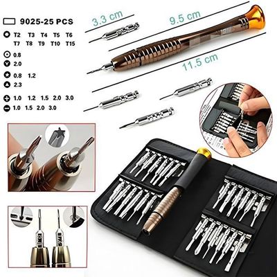 TOURNEVIS,25 IN 1 LIGHTGRAY--jeu De Tournevis Magnétiques 25-63 En 1, Précision Torx Hexagonal