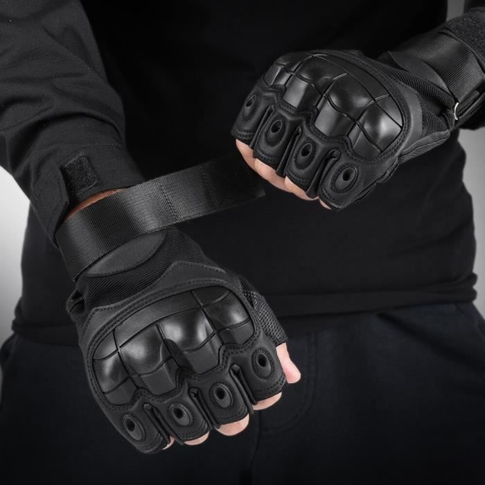 black-l) gants de course de motocross en fibre de carbone fox bomber -  Cdiscount Auto