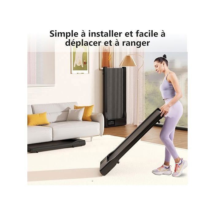 Tapis De Course Pliable Superun – Inclinaison 6%, Moteur 2573W, Max 158 Kg, 16 Km/h, APP Et IA Intégrés