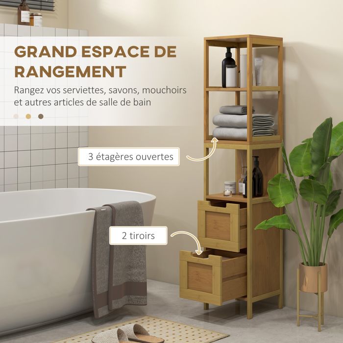 Kleankin Meuble Colonne De Salle De Bain Armoire Toilette Haute Pied Epingle 2 Placards Avec Etagere 30 X 31 5 X 169 Cm~1c7t48ssb5g01 Kleankin Meuble Colonne De Salle De Bain Armoire Toilette Haute Pied Epingle 2 Placards Avec Etagere 30 X 31 5 X 169 Cm~1c7t48ssb5g01