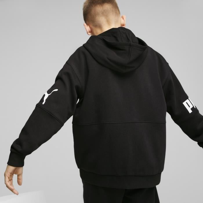Ensemble Pantalon et Sweat PUMA Junior Noir Noir Cdiscount