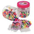 HAMA - Pot de 400 perles à repasser MAXI avec 2 plaques - Loisirs Créatifs pour Enfants dès 3 ans-0