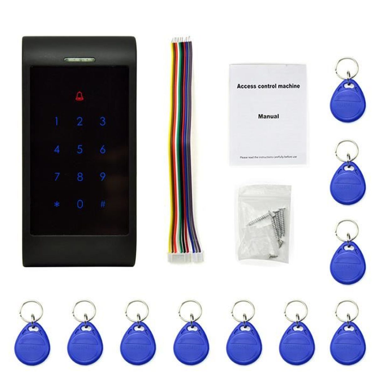 porte-clés CDVI 125khz entrée contrôle d/'accès proximité tag prix chaque