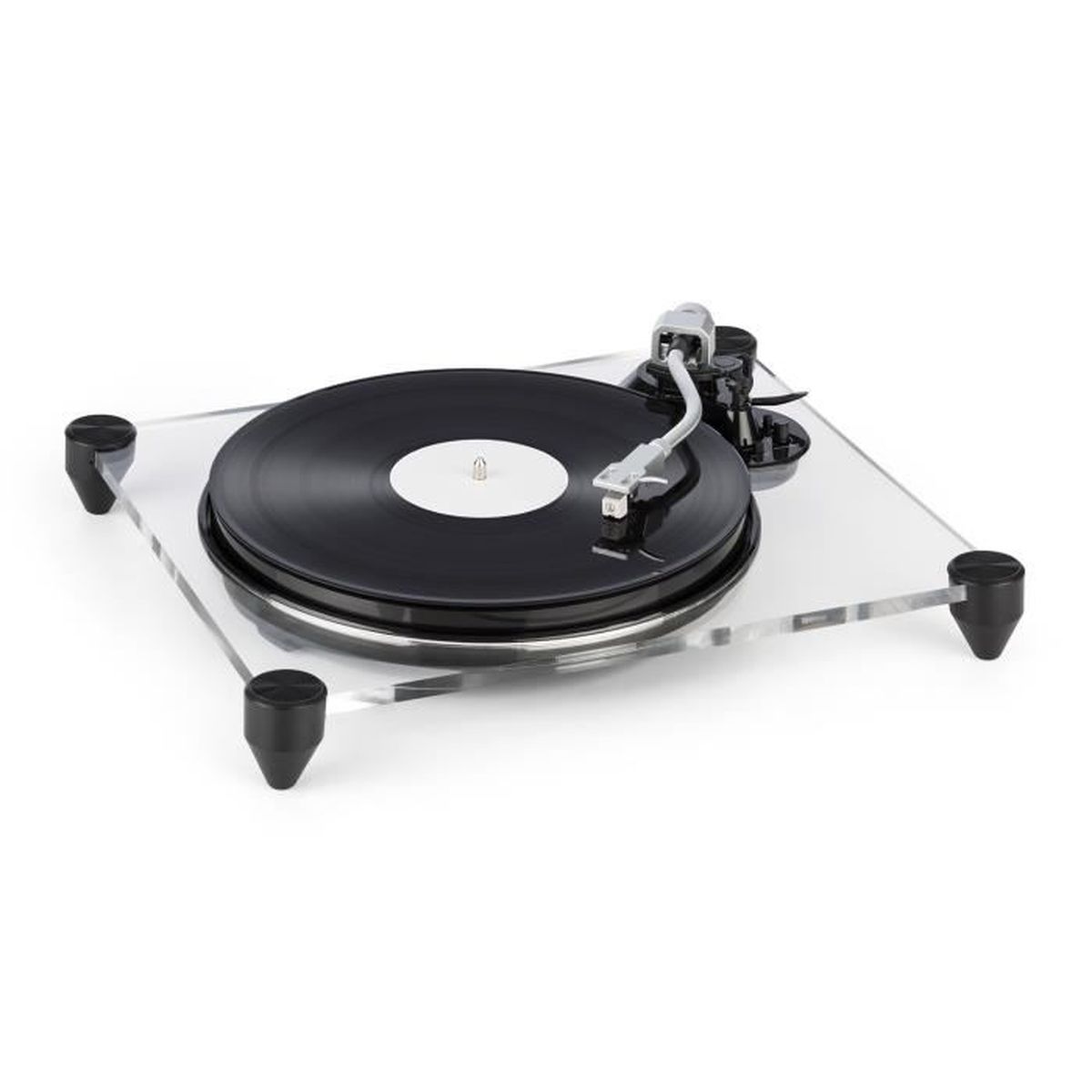 Auna Tt Pure Platine Vinyle 33 1 3 45t Mn Preampli Design Verre Acrylique Platine Vinyle Avis Et Prix Pas Cher Cdiscount