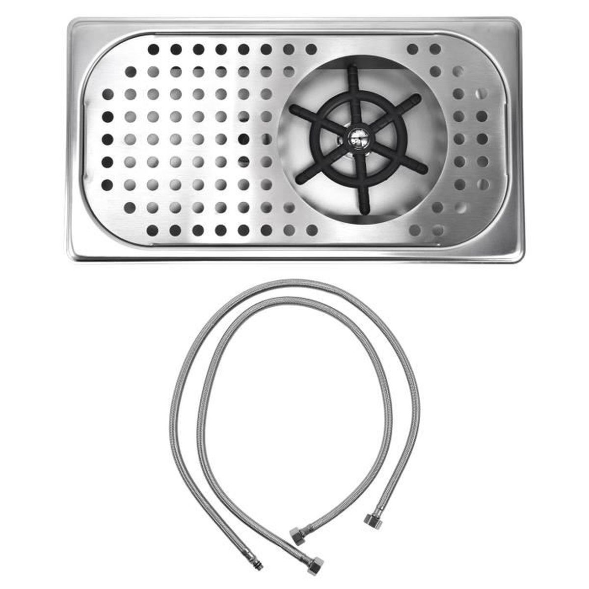 VGEBY Rince-pichet Ensemble de rinçage de tasse d'évier de cuisine Machine de nettoyage de verre