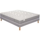 Ensemble matelas sommier 160 x 200 SIMMONS Hauteur 26 cm - Ressorts ensachés Fullspring - Fabriqué en France - R-SW3