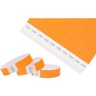 IAMS CHIEN Cintapunto® – Bracelets Tyvek, Lot de 1000, Bracelets événementiels, bracelets festifs (Orange)