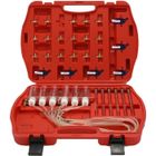 KKMOON Test de débit de carburant Kit d'adaptateur de compteur Injecteur Outil de détection de retour d'huile de rampe commune 6 cylindre