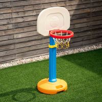 DREAMADESupport de Basket pour Enfant, Mini Panier de Basketball avec Hauteur Réglable, Utilisation Large pour Salon, Chambre, Ja