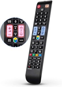 Téléviseur LED Télécommande Universelle pour Toutes Les télécommandes Samsung Smart TV, LCD LED QLED SUHD UHD HDTV incurvé Plasma 4K 3D