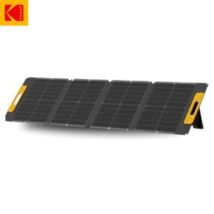 Panneau Solaire Pliable KnappWulf KW200 - 200W, Portable, Silencieux Pour Camping Ou Backup Maison