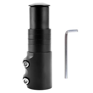 Guidon Rehausseur Titane 25,4/31,8 Mm – Vélo Route 580-740 Mm, Largeur Réglable