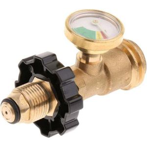 Jauge De Niveau Pour Bouteille De Gaz Propane - Métal Résistant - Installation Facile Sans Outil