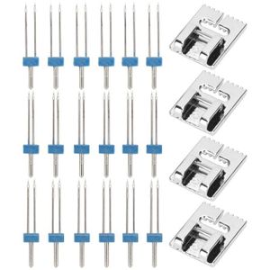 3 Aiguilles Doubles Pour Machine à Coudre, Pièces De Machine à