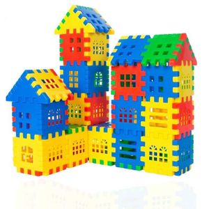 PUZZLE Jeu de Puzzle 3D en Bois pour Enfant - Cubes - déc