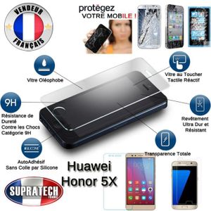 FILM PROTECT. TÉLÉPHONE Protection d’Ecran en Verre Trempé Contre les Chocs pour Huawei Honor 5X