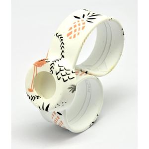 BRACELET DE MONTRE Bracelet de montre Mini WaterPrint Flamingo - Bill