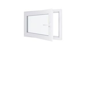 FENÊTRE - BAIE VITRÉE Fenêtre PVC Triple vitrage - Blanc/Blanc - Ouvertu