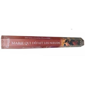 Ilhorin Bâtons d'encens Hem - Marie Qui Défait Les Noeuds - Lot de 3 boites  de 20 bâtonnets - Livraison Gratuite