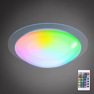 Plafonnier Led Avec Telecommande Achat Vente Plafonnier Led