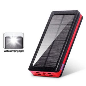 Greatop Batterie Externe Solaire 16800mAh, Chargeur Solaire sans Fil Panneau Solaire Portable d
