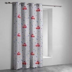 Camions /& Transport rideaux doublés Enfants Chambre à coucher 66/" x 54/" 168 cm x 137 cm