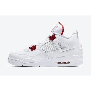 Jordan retro 4 rouge outlet