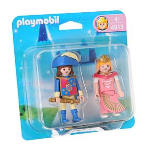 UNIVERS MINIATURE Playmobil Princess - Comte + Comtesse - Deux perso