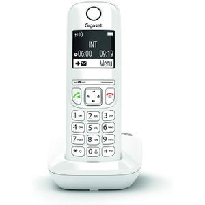 Téléphone fixe As690 - Téléphone Fixe Sans Fil Avec Grand Écran R