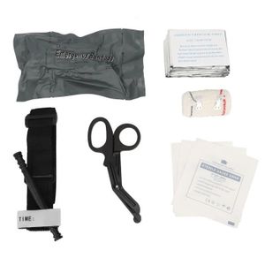 VÊTEMENT DE PROTECTION Kit de bandage d'urgence Kit de pansement d'urgence Tourniquet multifonctionnel Ciseaux de pansement israéliens