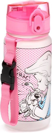 Gourde Renforcée 600 Ml Astérix Et Obélix - Style Pop Art - Bouton Poussoir