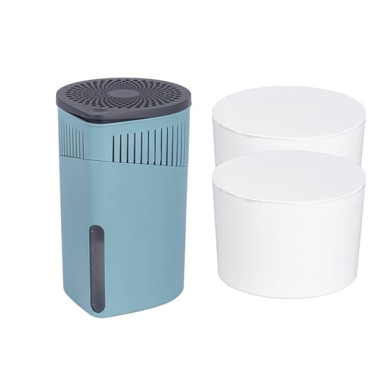 Wessper Déshumidificateur D'air Pour La Maison, Absorbeur D'humidité Et Anti Odeurs Pour Pièces De 20 M², Inclus 6 Sachets De 250g