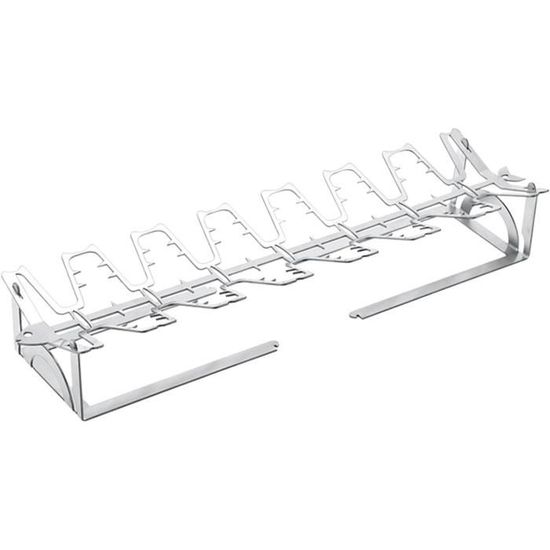 Linsition - Lot De 2 Supports Moteur Pour Rôtissoire En Acier Inoxydable - Universels Pour Barbecue, Gril, Rôtisserie - Dimensions ~12x8x4.5 Cm Et 9x5.5x2.8 Cm