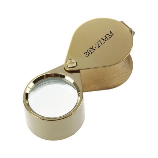 Loupe Bijoutier Loupe Grossissante Verre 30 x 21 mm Bijoux Antiquités