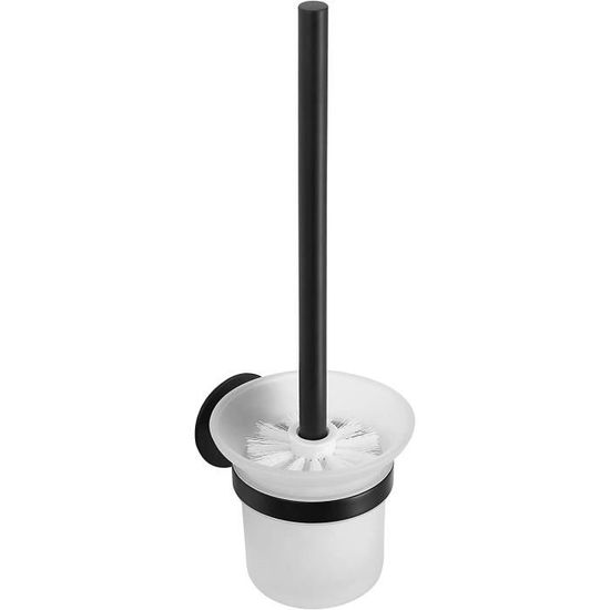Brosse WC Brosse Toilettes WC avec Support Mural Brosse WC AutoAdhésif