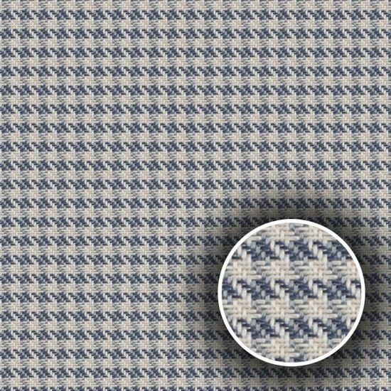 BAKU DESIGN Ameublement Tissus au Metre pour Couture - 100% Polyester - pour Fauteuil Sofa e Chaise - gris bleu