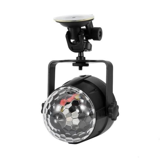 Lumière Disco - Noname - Miroir Rotatif - Plastique Léger - Éclairage