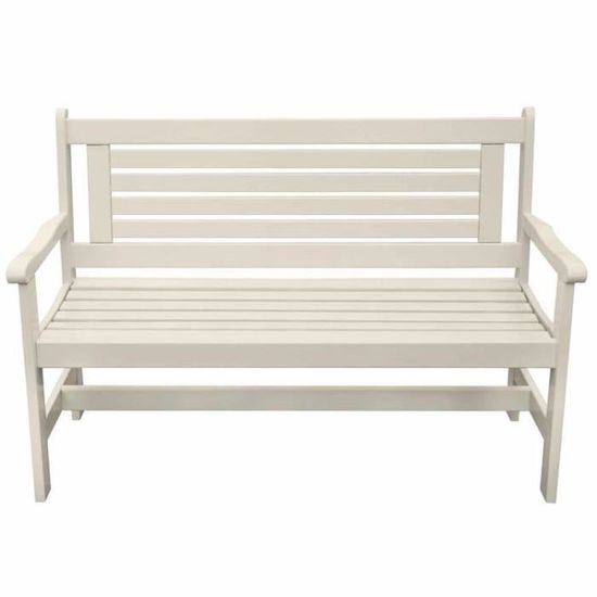 Bancs De Jardin Et Terrasse Articles Pour Jardin Et Terrasse 2 Places Banc De Jardin Blanc En Bois Mobilier De Jardin Banc Banc Banc Bois D Acacia