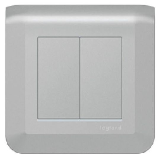Interrupteur Va-et-vient Double Legrand Mosaic – Lot De 5, Neuf
