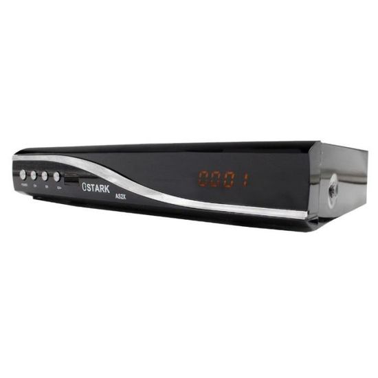 Digital satellite TV receiver, Ostark AS2X, 1080P, DVBS/S2/S2/S2X, USB
