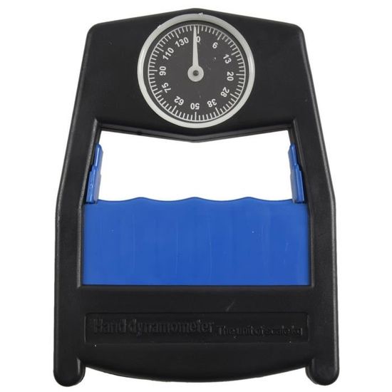 Dynamomètre à Main, Testeur De Force De Préhension Mécanique, Jauge De Préhension Pour Mesureur De Force De Préhension(Noir Bleu
