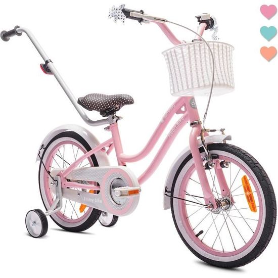 Heart Bike V lo Fille 12 14 16 Pouces V lo Enfant 2 6 Ans avec