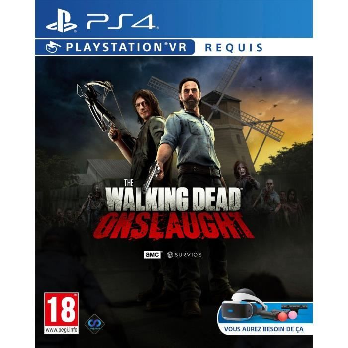 The Walking Dead Onslaught Standard Edition - VR Requis - Jeu PS4
