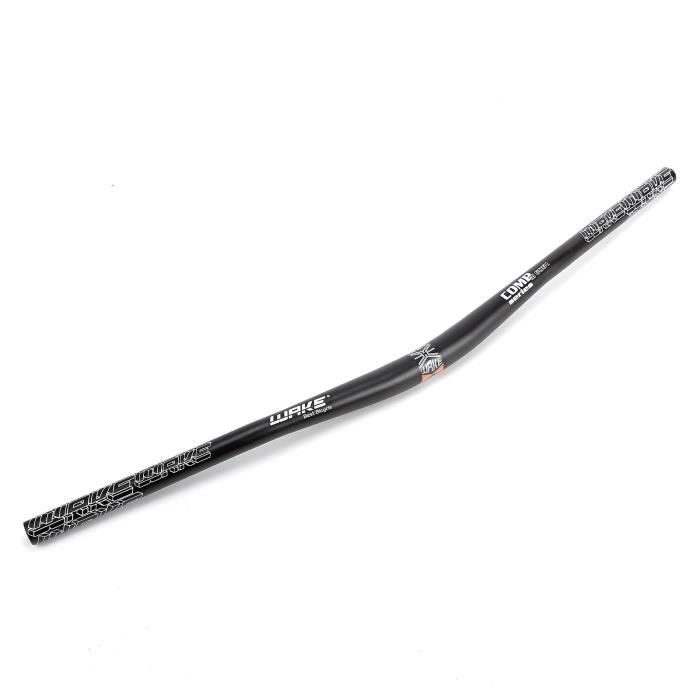 Guidon Aluminium Noir 31,8mm x 780mm Composant Pièce détachée Cyclisme Vélo tout terrain