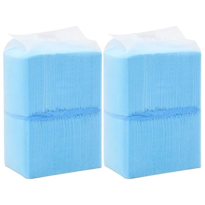 Tapis d’hygiène pour chiens - TAPIS PROPRETÉ - ALÈSE - 200 pcs 45 x 33 cm Tissu non tissé★7426