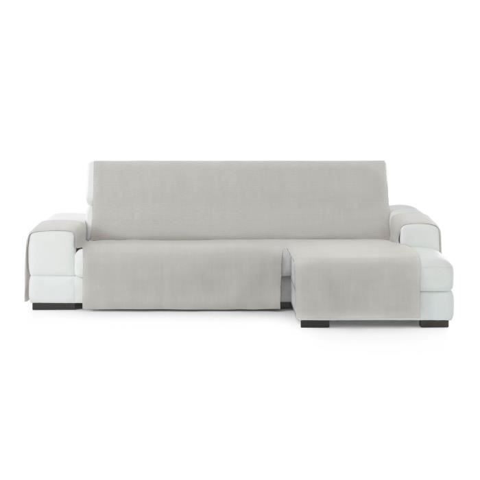 Housse de canapé d'angle 290cm droite vue frontale Levante couleur 11-vison
