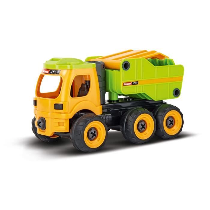 Carrera Camion-benne RC 25,4 cm vert/jaune 2 parties